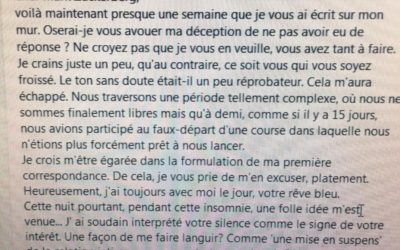 L’histoire de Marnie C. Hommage.0 à Adèle H.