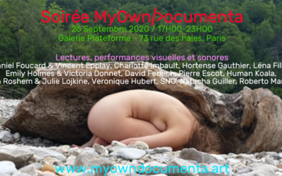 ANNULATION Soirée MyOwnDocumenta 26 sept 2020