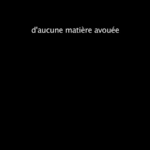 quelque chose  calme  lutte (chant XI)