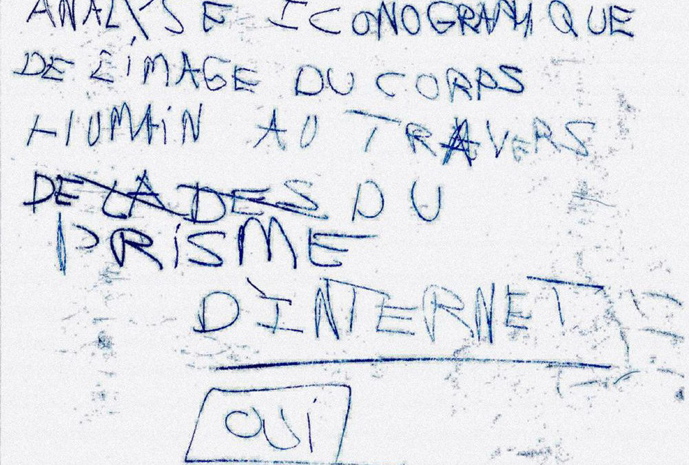 Analyse iconographique de l’image du corps humain au travers du prise d’internet, oui #1 – le film